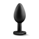 Temptasia Bling Plug Small Black > Anal Range > Jewel Butt Plugs